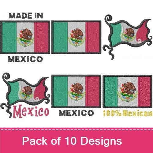 Mexican Flags 1