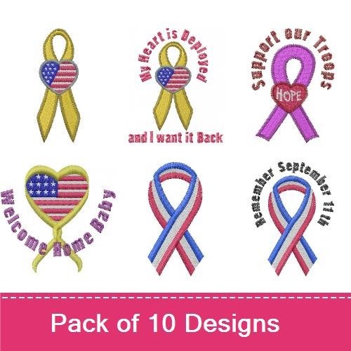 Military Awareness Ribbons