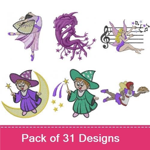 Fairies without Text - 31 Pack