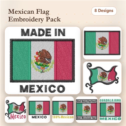 Mexican Flags 1