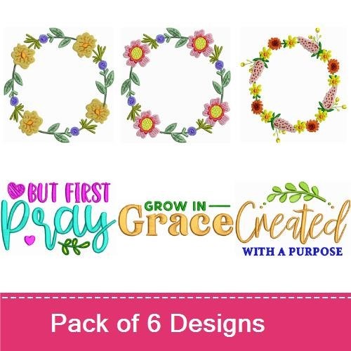 wreath and pray