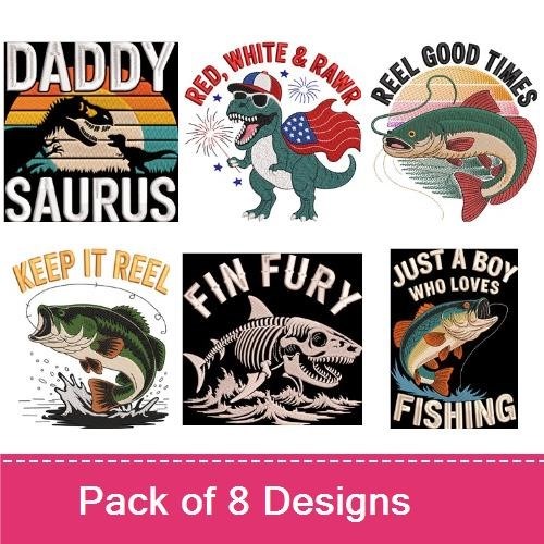 Fishing & Dinosaurs