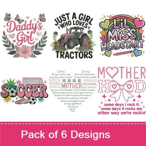 Mom, Girl & Hobby Pack