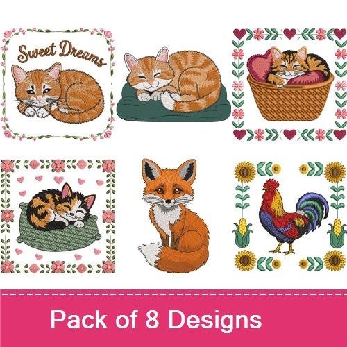 Cats Chickens And Fox