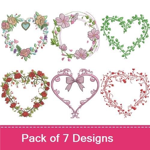 Floral Hearts