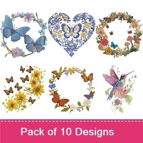 Floral Butterflies
