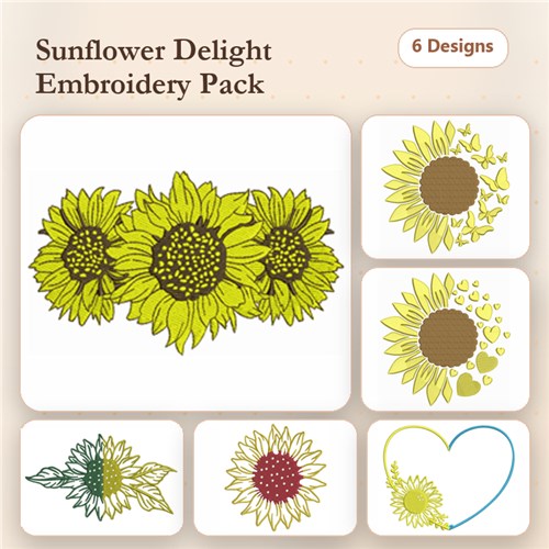Sunflowers Design Pack
