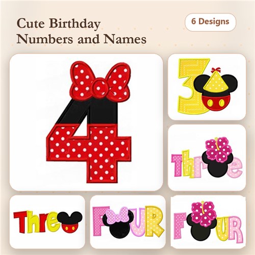 3 & 4 Mickey 3 & 4 Mickey