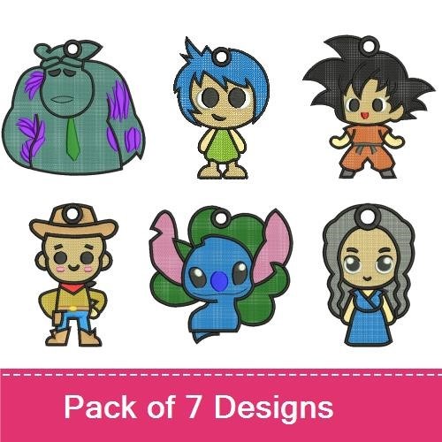 FSL Cartoon Ornaments