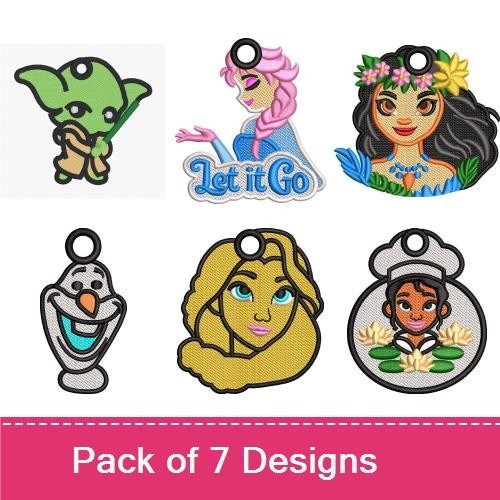 FSL Disney Character Ornaments