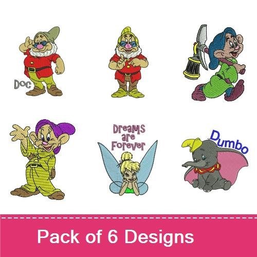 Dwarves Dumbo & Fairy