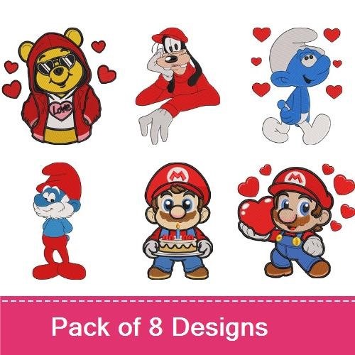 Valentine Characters