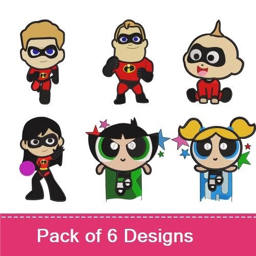 Powerpuff Girls & Incredibles