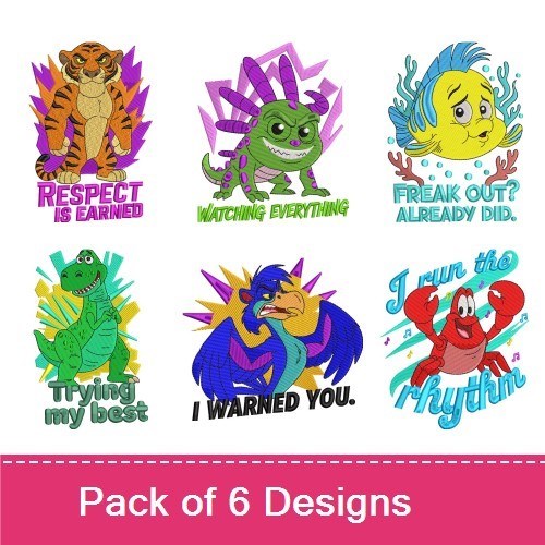 Funny Cartoon Quotes Pack