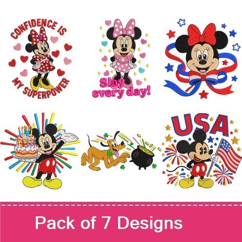 Mickey & Minnie Mouse Pack