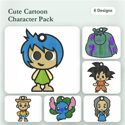 FSL Cartoon Ornaments
