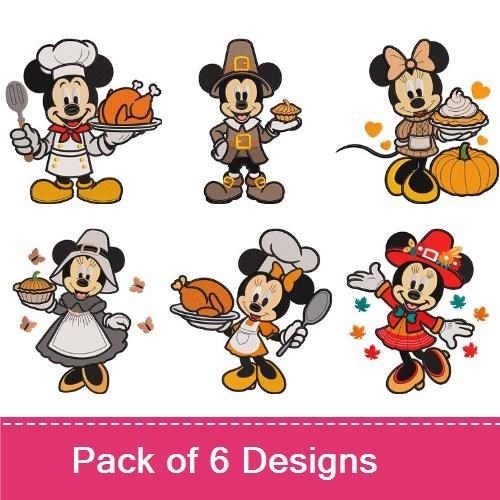 Mickey and Minnie Thanksgiving