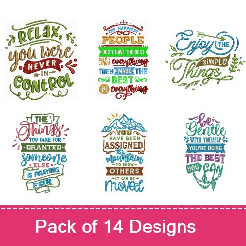 Happy Place Motivators Motivational Stickers, Pack of 72 | Bundle of 2 Packs