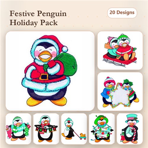 Holiday Penguins
