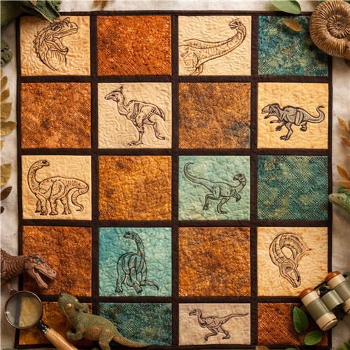 Dinosaur Quilt Blocks