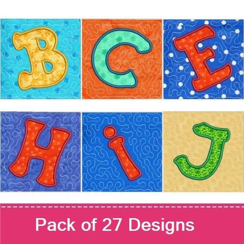 ITH Alphabet Soup Quilt Blocks