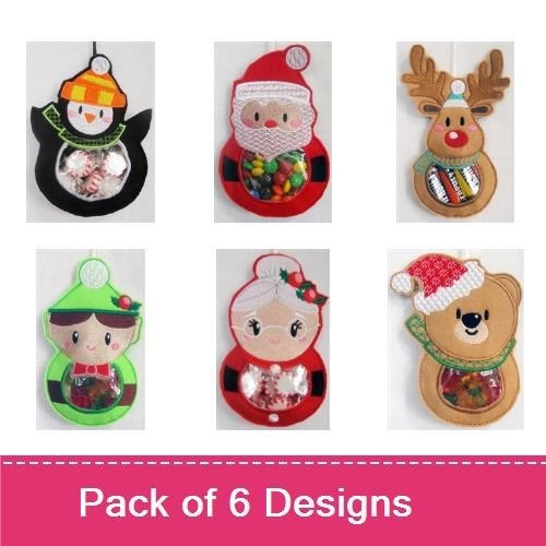 Christmas Candy Bag Holders