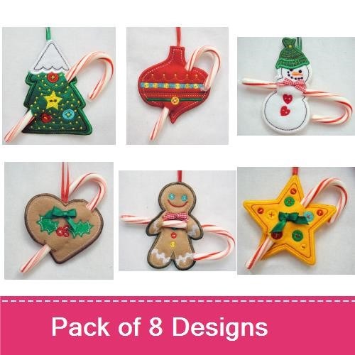 ITH Candy Cane Holders