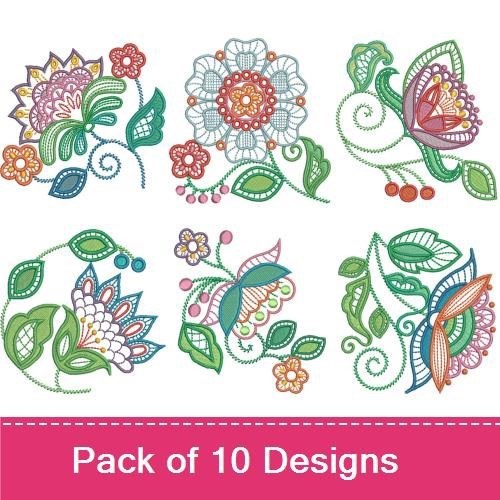 Jacobean Flowers