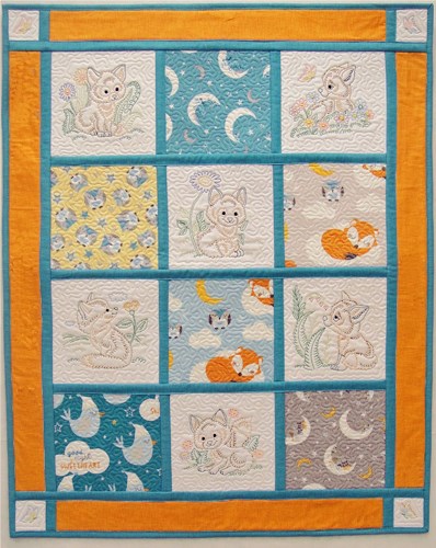 Mega Pack Fox Quilt Blocks