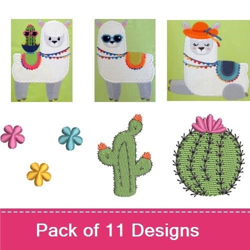 Llama Love Baby Quilt Pack