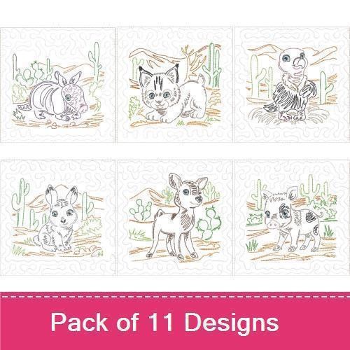 Southwest Desert Quilt Blocks