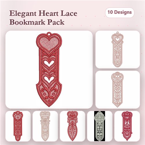 FSL Heart Bookmarks