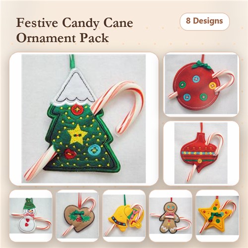 ITH Candy Cane Holders