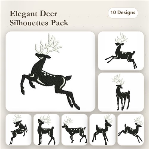 Reindeer Silhouettes