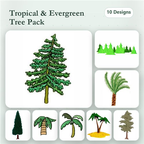 Evergreen Tree Pack