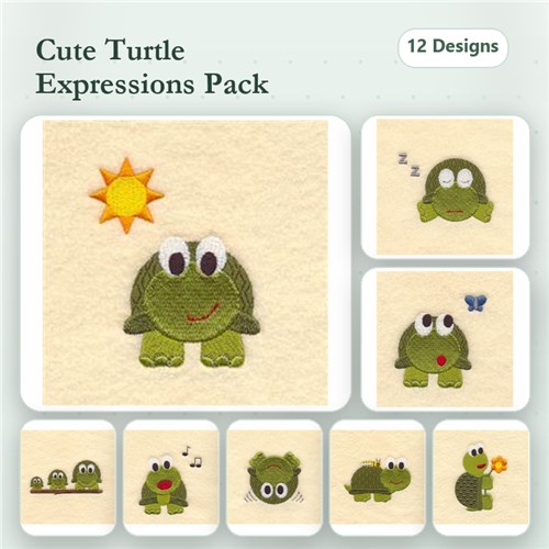 Adorable Turtles Design Pack