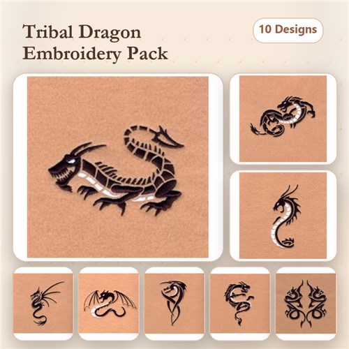 Asian Dragons Small