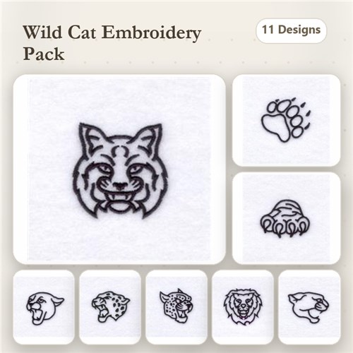 Cat Mascot Emblems