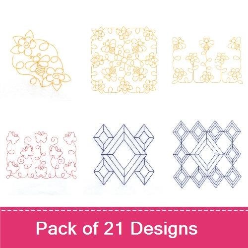 Stipple Quilt Patterns 2
