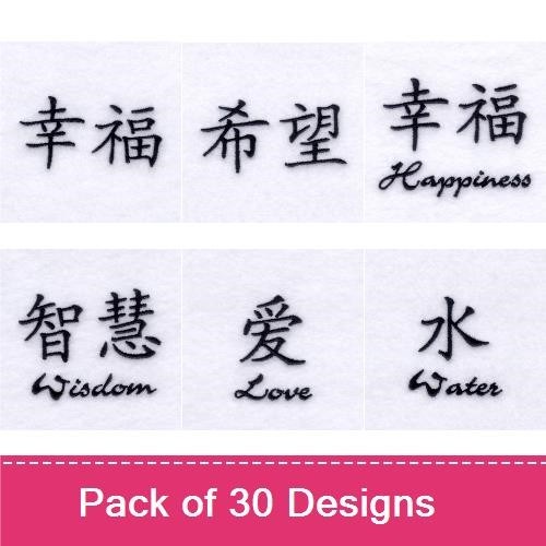 Combined Chinese Symbols