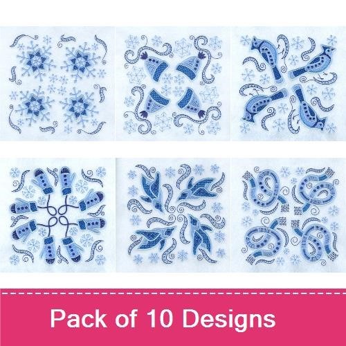 Winter Jacobean Squares