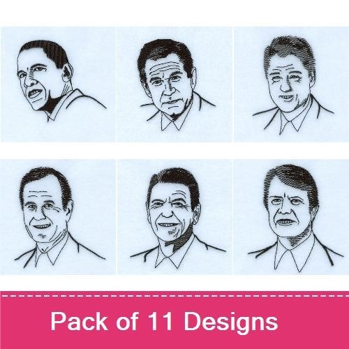 Presidential Portraits Design Pack