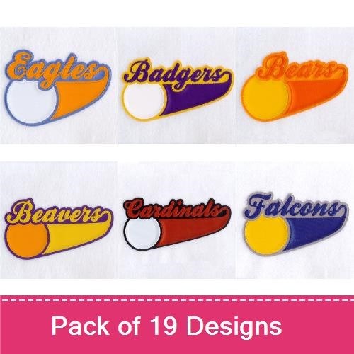 Animal Mascot Applique