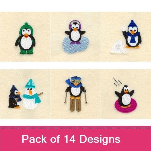 Penguins at Play Design Pack