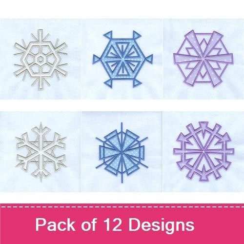 Snowflake Applique 6"