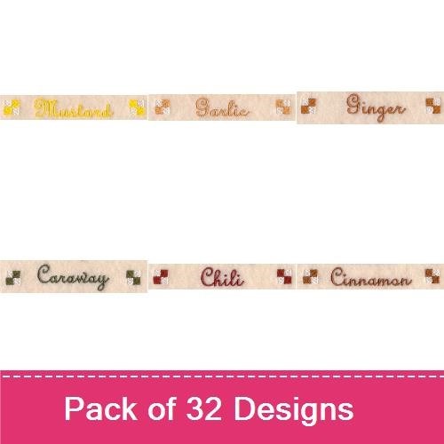 Herb & Seasoning Labels