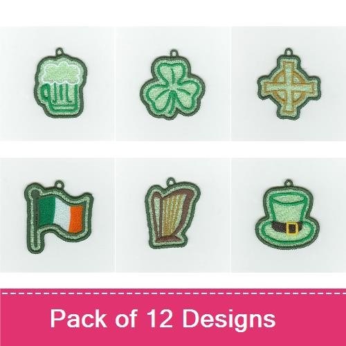 Lace St. Patty's Charms