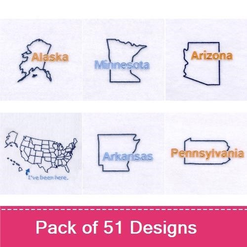 States Outlined
