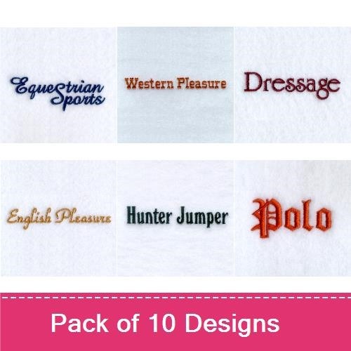 Equestrian Names