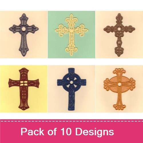 Free Standing Lace Crosses